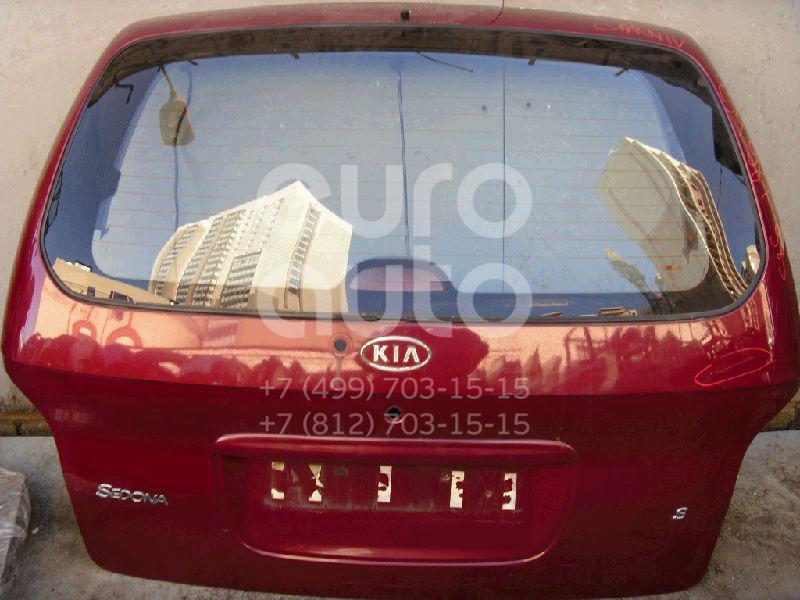 Дверь багажника со стеклом для Kia Carnival 1999-2005 - Фото №1