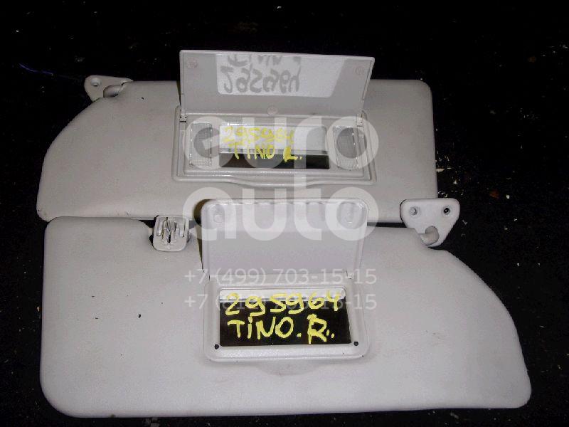 Козырек солнцезащитный (внутри) для Nissan Almera Tino 2000-2006 - Фото №1