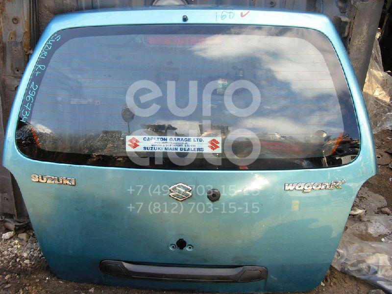 Дверь багажника со стеклом для Suzuki Wagon R+(MM) 2000-2008 - Фото №1