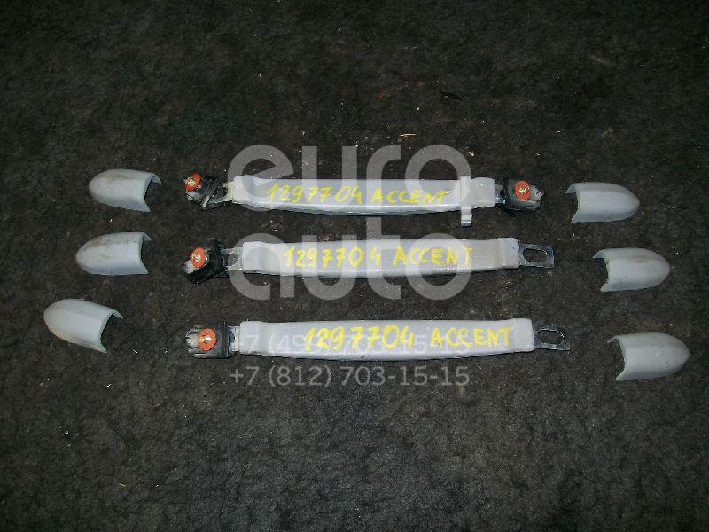 Ручка внутренняя потолочная для Hyundai Accent II (+ТАГАЗ) 2000-2012 - Фото №1