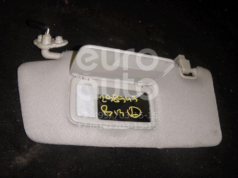 Козырек солнцезащитный (внутри) для Subaru Legacy Outback (B13) 2003-2009;Legacy (B13) 2003-2009 - Фото №1