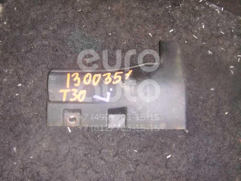 Накладка на порог (наружная) для Nissan X-Trail (T30) 2001-2006 - Фото №1