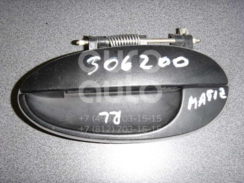 Ручка двери задней наружная левая для Daewoo Matiz (M100/M150) 1998-2015 - Фото №1