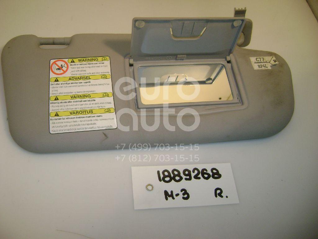 Козырек солнцезащитный (внутри) для Mazda Mazda 3 (BK) 2002-2009 - Фото №1