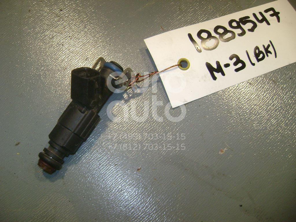 Форсунка инжекторная электрическая для Mazda,Ford Mazda 3 (BK) 2002-2009;Focus II 2005-2008;Fusion 2002-2012;C-MAX 2003-2011;Mondeo III 2000-2007;Mazda 5 (CR) 2005-2010;MPV II (LW) 1999-2006;323 (BJ) 1998-2003;Mazda 6 (GG) 2002-2007;Fiesta 2001-2008 - Фото №1