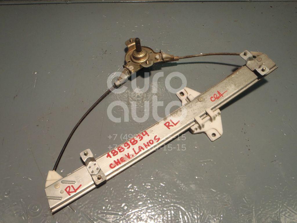 Стеклоподъемник механ. задний левый для Chevrolet,Daewoo Lanos 2004-2010;Lanos 1997-2009 - Фото №1