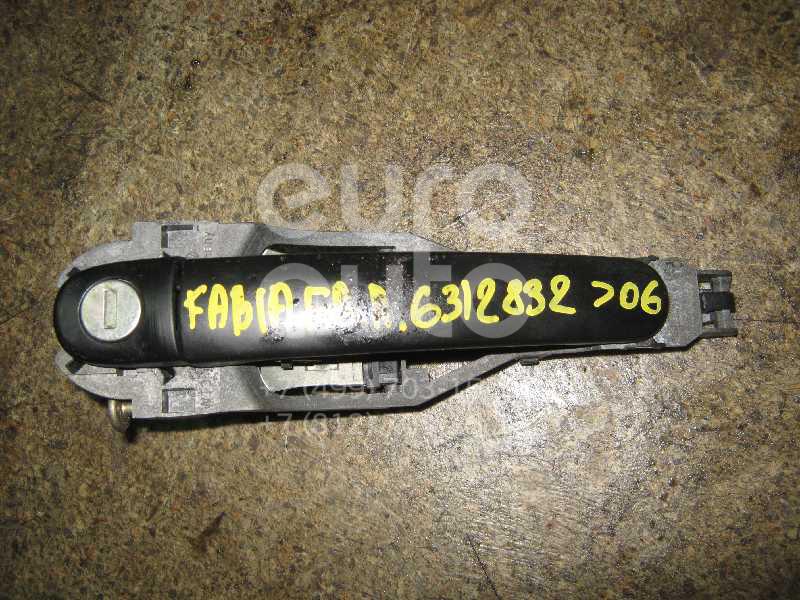 Ручка двери наружная для Skoda,VW Fabia 1999-2007;Octavia (A4 1U-) 2000-2011;Octavia 1997-2000;Golf V 2003-2009;Fabia 2007-2015;Octavia (A5 1Z-) 2004-2013;Roomster 2006-2015 - Фото №1