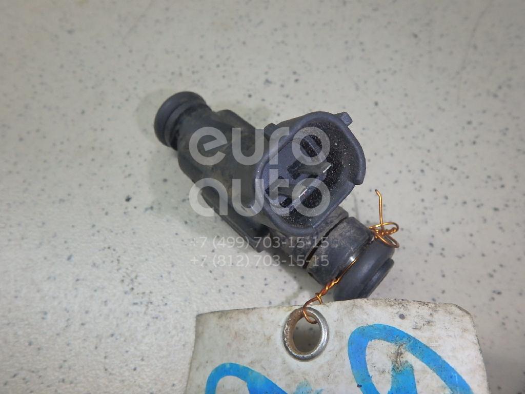 Форсунка инжекторная электрическая для Hyundai,Kia Getz 2002-2010;Coupe (RD) 1996-2002;Elantra 2000-2006;Matrix 2001-2010;Coupe (GK) 2002-2009;Cerato 2004-2008;Accent II (+ТАГАЗ) 2000-2012;Atos Prime 1999-2007 - Фото №1