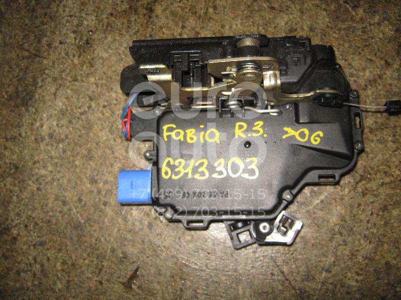 Замок двери задней правой для Skoda,VW,Seat Fabia 1999-2007;Polo 2001-2009;Cordoba 2002-2008;Ibiza IV 2002-2008 - Фото №1