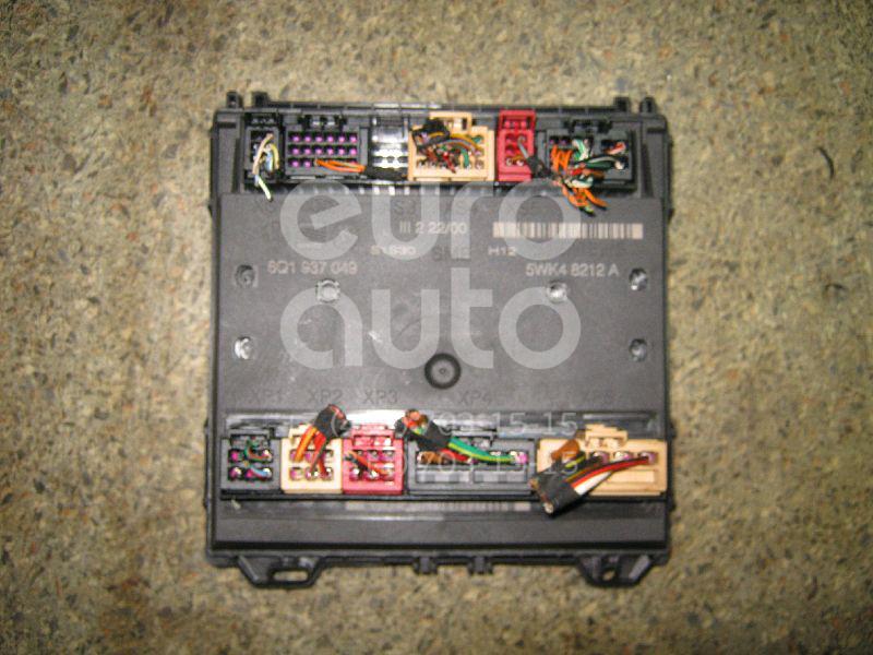Блок электронный для Skoda,VW,Seat Fabia 1999-2006;Polo 2001-2009;Ibiza IV 2002-2008 - Фото №1