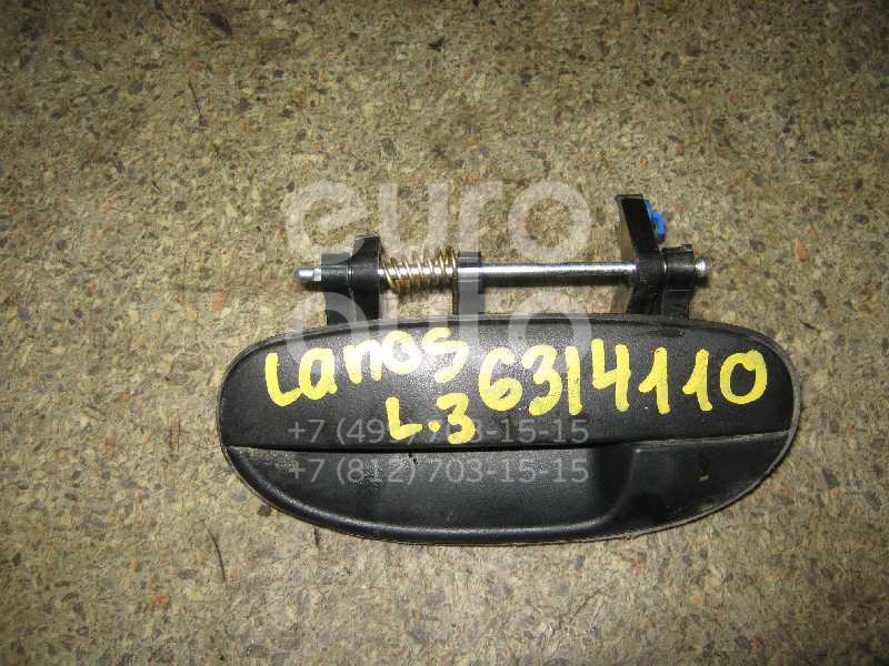 Ручка двери задней наружная левая для Chevrolet,Daewoo Lanos 2004-2010;Lanos 1997-2009 - Фото №1
