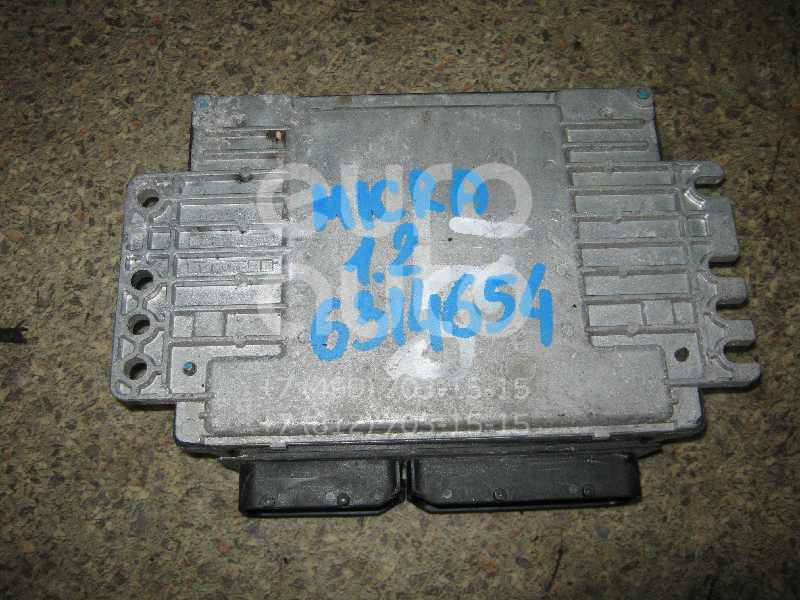 Блок управления двигателем для Nissan Micra (K12E) 2002-2010 - Фото №1