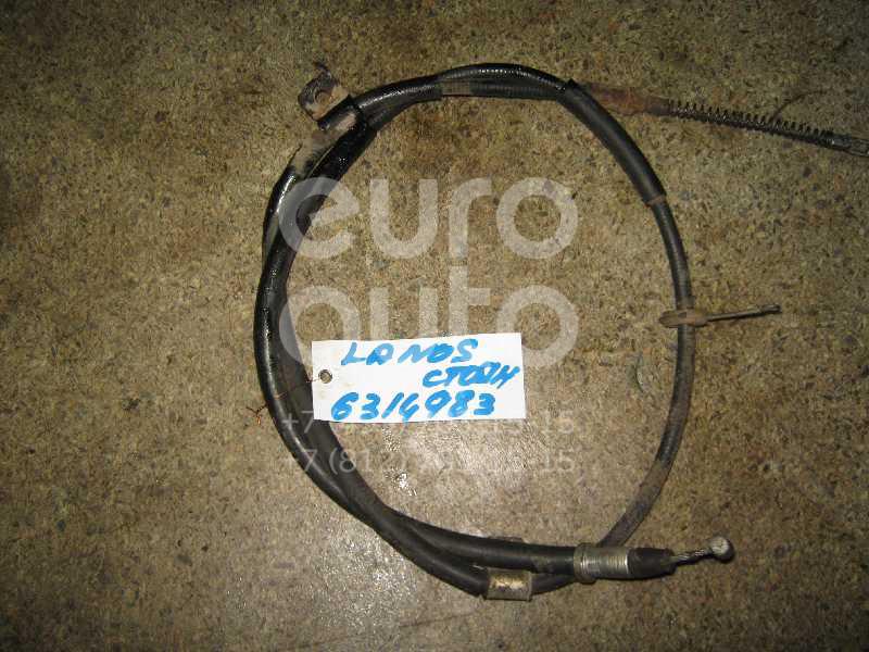 Трос стояночного тормоза для Chevrolet Lanos 2004-2010 - Фото №1