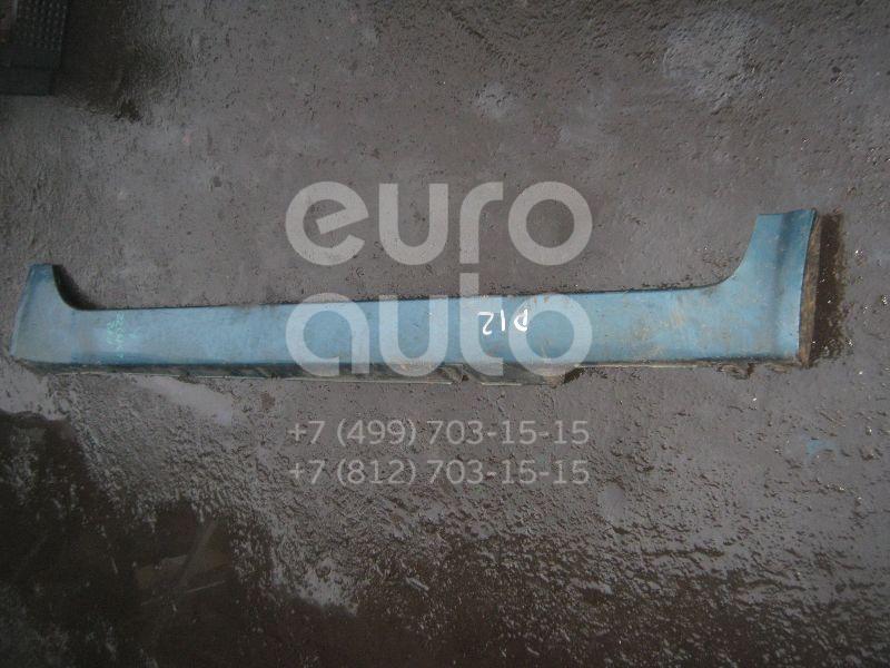 Накладка на порог (наружная) для Nissan Primera P12E 2002-2007 - Фото №1