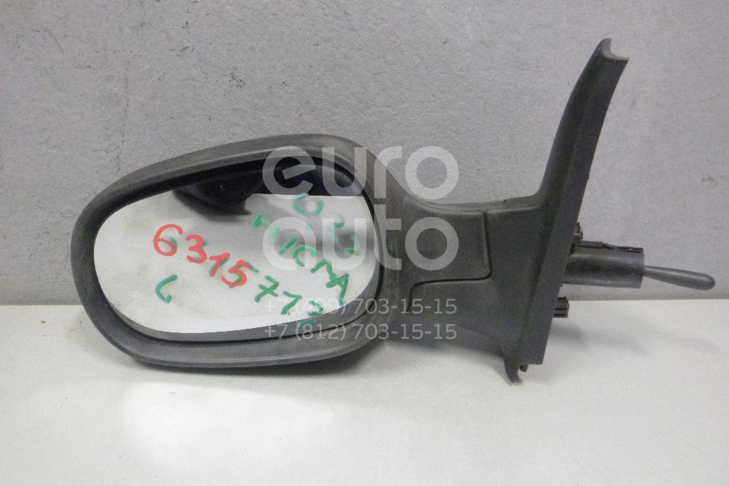 Зеркало левое механическое для Nissan Micra (K12E) 2002-2010 - Фото №1