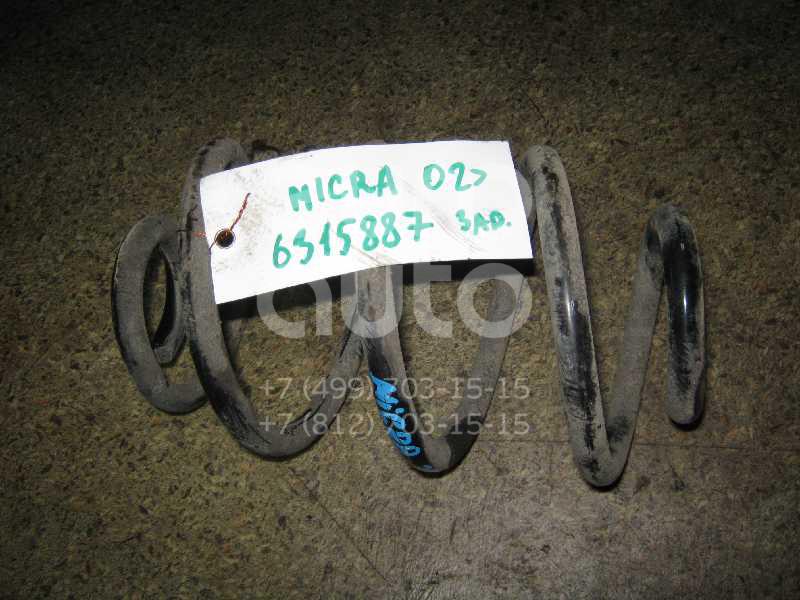 Пружина задняя для Nissan Micra (K12E) 2002-2010 - Фото №1