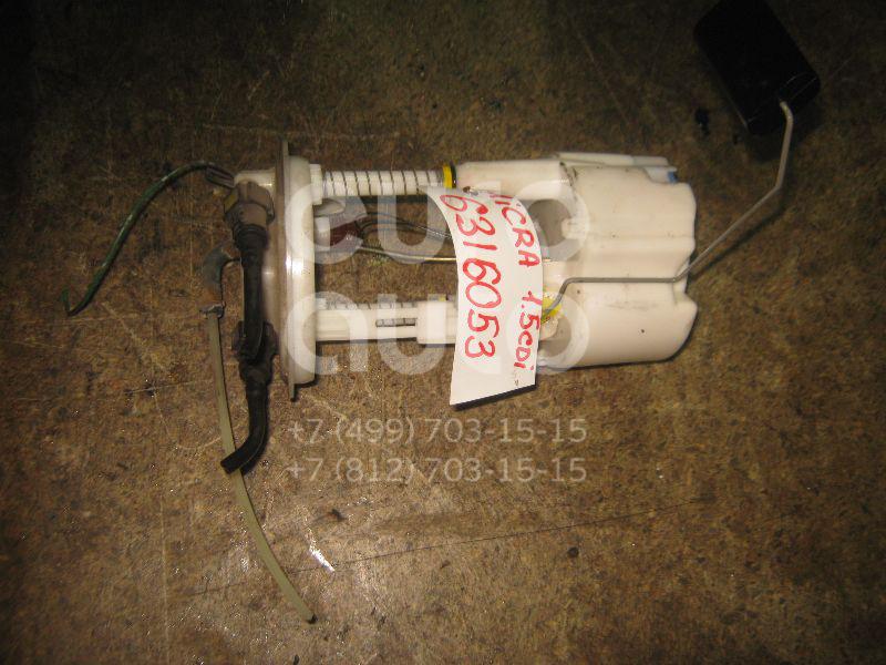 Датчик уровня топлива для Nissan Micra (K12E) 2002-2010 - Фото №1
