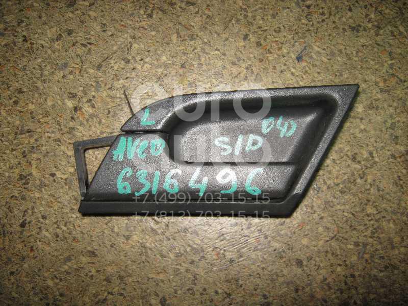 Ручка двери внутренняя левая для Chevrolet Aveo (T200) 2003-2008 - Фото №1