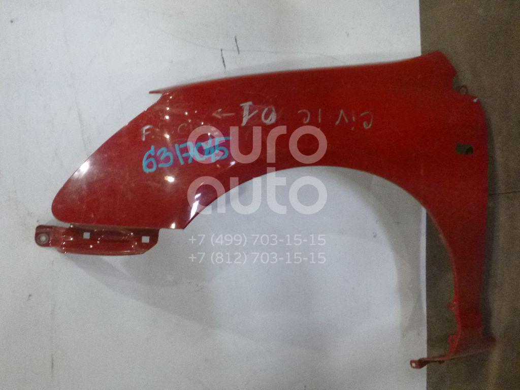 Крыло переднее левое для Honda Civic 2001-2005 - Фото №1