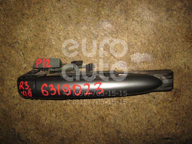 Ручка двери наружная для Nissan Primera P12E 2002-2007 - Фото №1