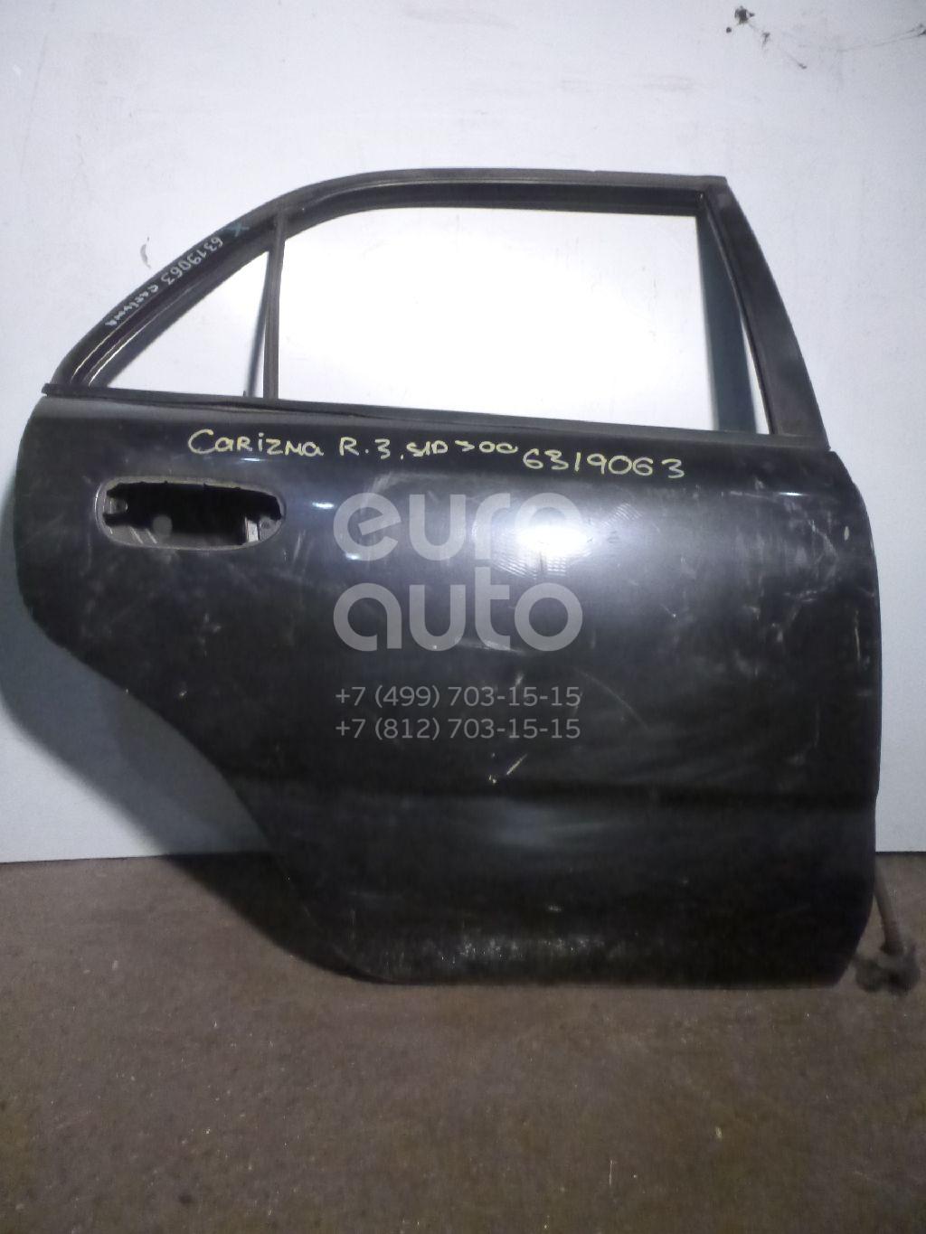 Дверь задняя правая для Mitsubishi Carisma (DA) 1995-1999;Carisma (DA) 1999-2003 - Фото №1