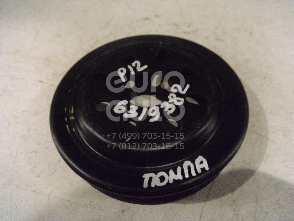 Шкив водяного насоса (помпы) для Nissan Primera P12E 2002-2007;Primera WP11E 1998-2001;Primera P11E 1996-2002;Almera Tino 2000-2006;Almera N16 2000-2006 - Фото №1