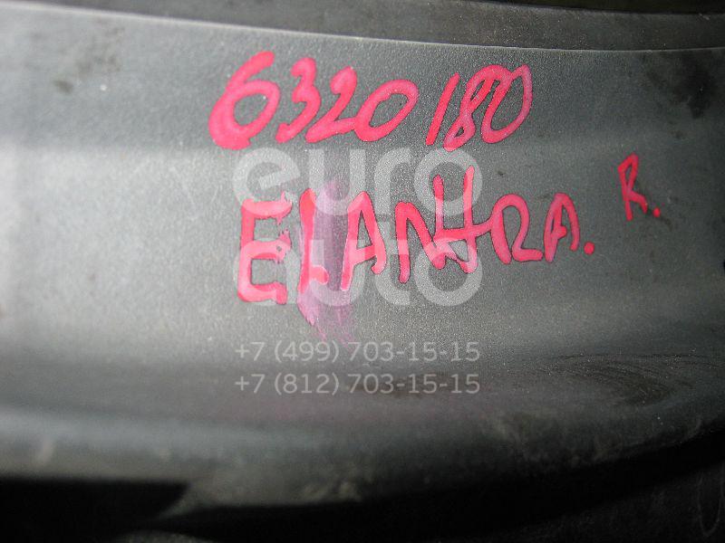 Решетка стеклооч. (планка под лобовое стекло) для Hyundai Elantra 2000-2006 - Фото №1
