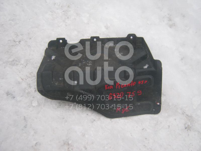 Пыльник двигателя боковой правый для Kia Picanto 2004-2011 - Фото №1