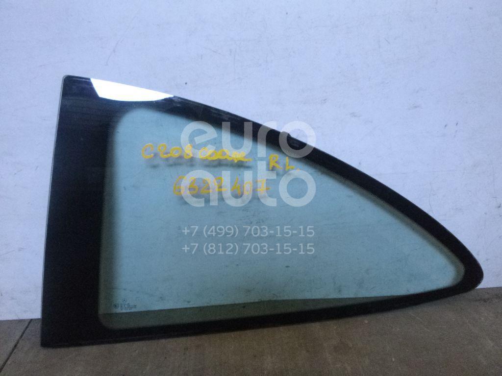 Стекло кузовное глухое левое для Mercedes Benz C208 CLK coupe 1997-2002 - Фото №1