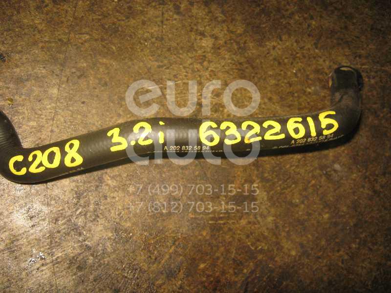 Патрубок отопителя для Mercedes Benz C208 CLK coupe 1997-2002 - Фото №1