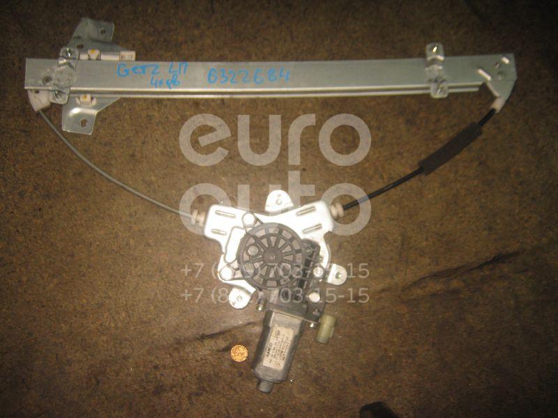 Стеклоподъемник электр. передний левый для Hyundai Getz 2002-2010 - Фото №1