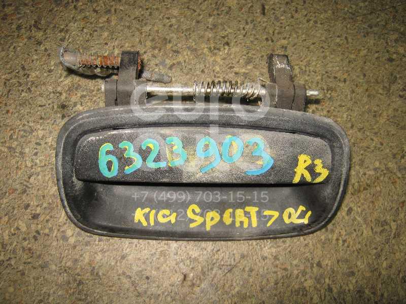 Ручка двери задней наружная правая для Kia Sportage 1993-2006 - Фото №1