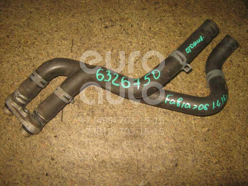 Патрубок отопителя для Skoda Fabia 1999-2006 - Фото №1