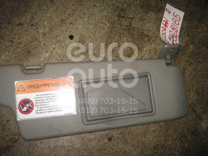 Козырек солнцезащитный (внутри) для Chevrolet Lacetti 2003-2013 - Фото №1