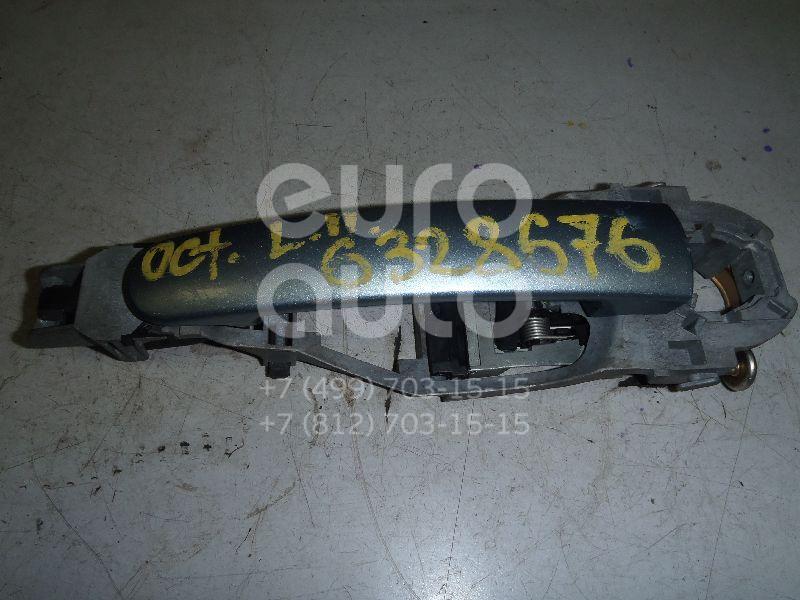 Ручка двери наружная для Skoda,VW Octavia (A4 1U-) 2000-2011;Octavia 1997-2000;Fabia 1999-2007;Golf V 2003-2009;Fabia 2007-2015;Octavia (A5 1Z-) 2004-2013;Roomster 2006-2015 - Фото №1