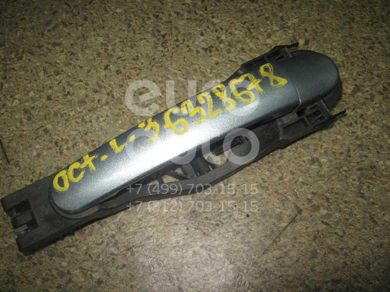 Ручка двери наружная для Skoda,VW Octavia (A4 1U-) 2000-2011;Octavia 1997-2000;Fabia 1999-2006;Golf V 2003-2009;Fabia 2007-2015;Octavia (A5 1Z-) 2004-2013;Roomster 2006-2015 - Фото №1