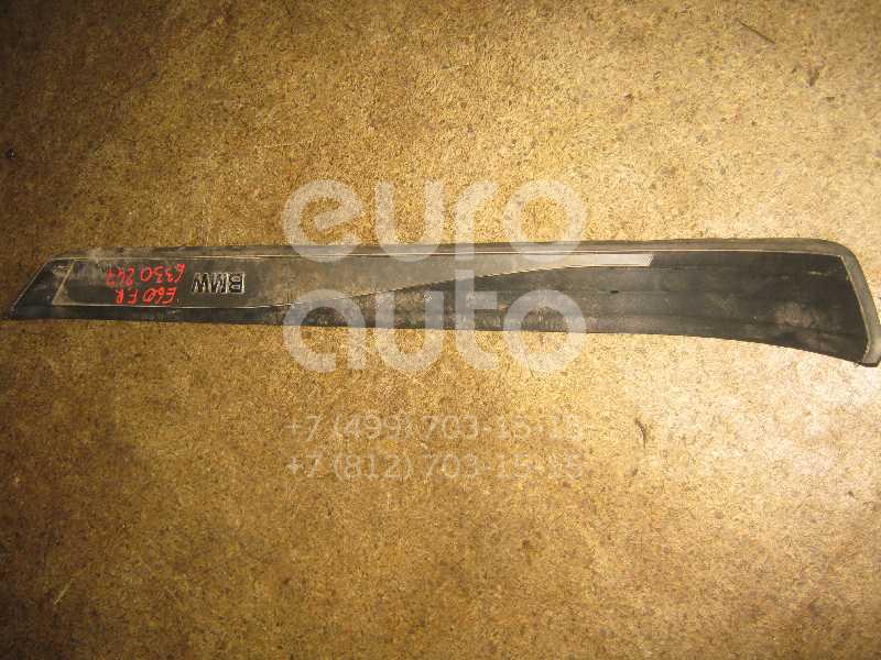 Накладка порога (внутренняя) для BMW 5-серия E60/E61 2003-2009 - Фото №1