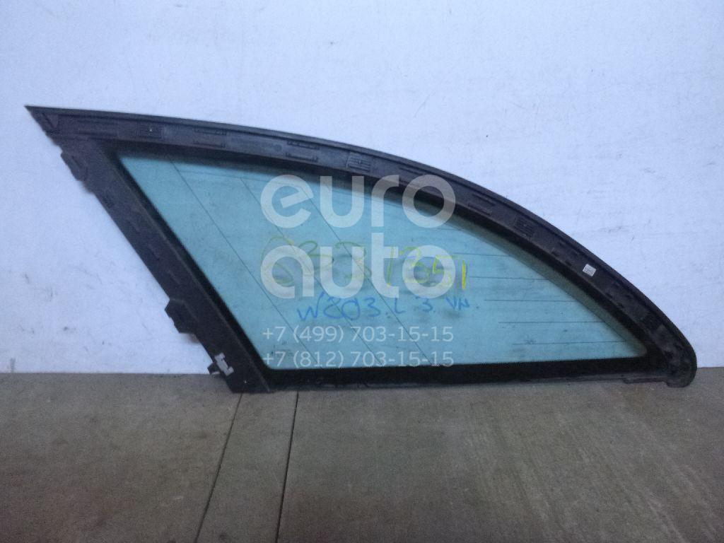 Стекло кузовное глухое левое для Mercedes Benz W203 2000-2006 - Фото №1