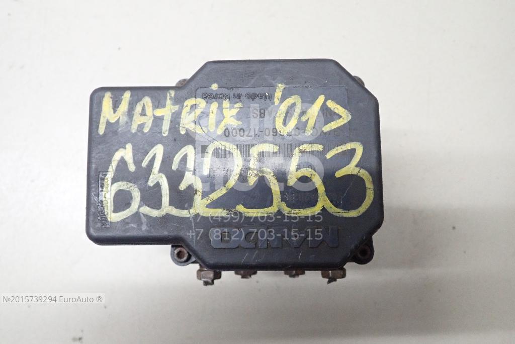 Блок ABS (насос) для Hyundai Matrix 2001-2010 - Фото №1