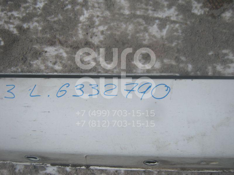 Накладка на порог (наружная) для Mercedes Benz W203 2000-2006 - Фото №1