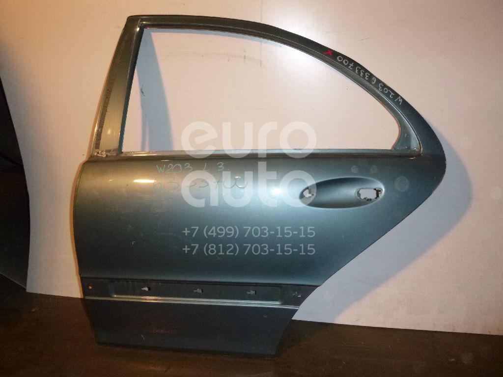 Дверь задняя левая для Mercedes Benz W203 2000-2006 - Фото №1