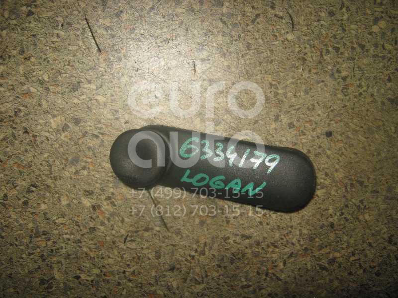 Ручка стеклоподъемника для Renault Logan 2005-2014;Scenic 1996-1999;Scenic 1999-2003;Clio II/Symbol 1998-2008;Sandero 2009-2014 - Фото №1
