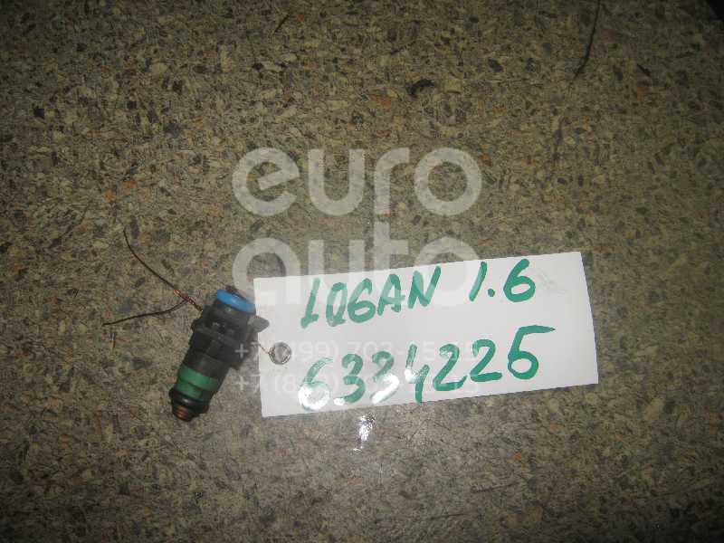 Форсунка инжекторная электрическая для Renault Logan 2005-2014 - Фото №1