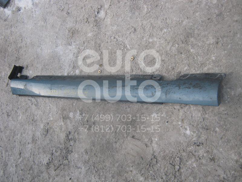 Накладка на порог (наружная) для Mercedes Benz W203 2000-2006 - Фото №1