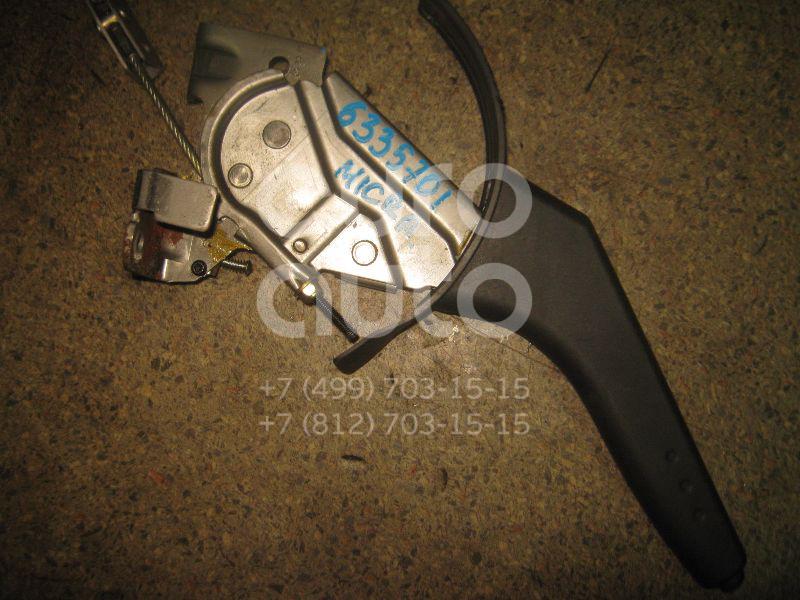 Рычаг стояночного тормоза для Nissan Micra (K12E) 2002-2010;Note (E11) 2006-2013 - Фото №1