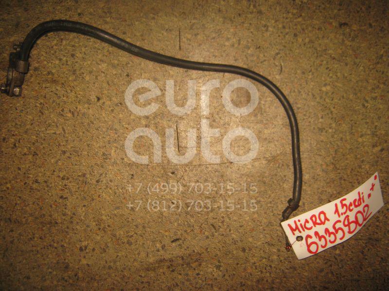 Клемма аккумулятора плюс для Nissan Micra (K12E) 2002-2010 - Фото №1