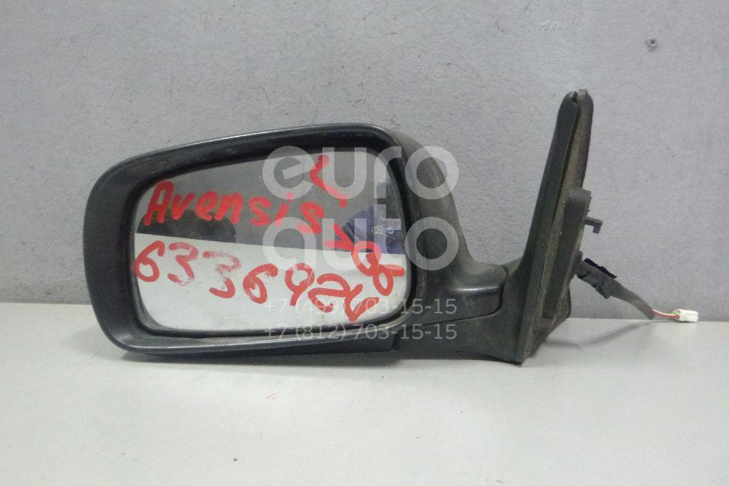 Зеркало левое электрическое для Toyota Avensis II 2003-2008 - Фото №1