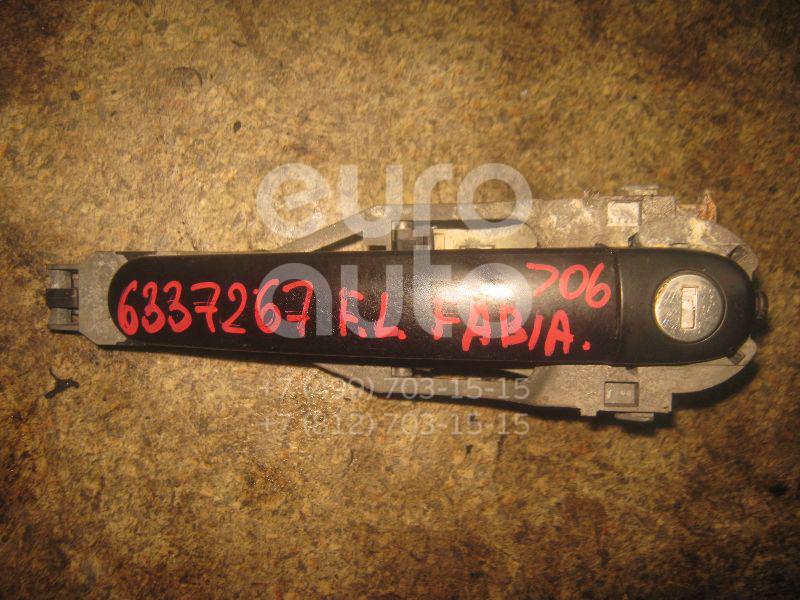 Ручка двери наружная для Skoda,VW Fabia 1999-2007;Octavia (A4 1U-) 2000-2011;Octavia 1997-2000;Golf V 2003-2009;Fabia 2007-2015;Octavia (A5 1Z-) 2004-2013;Roomster 2006-2015 - Фото №1