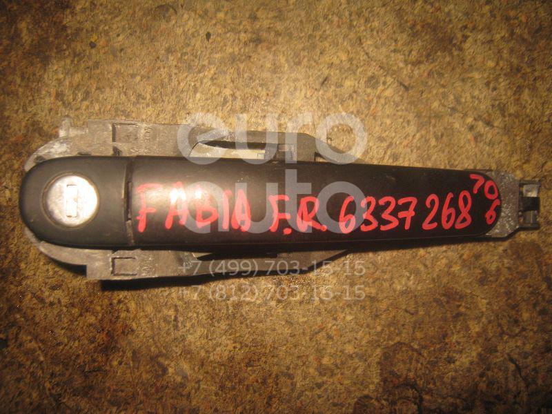 Ручка двери наружная для Skoda,VW Fabia 1999-2007;Octavia (A4 1U-) 2000-2011;Octavia 1997-2000;Golf V 2003-2009;Fabia 2007-2015;Octavia (A5 1Z-) 2004-2013;Roomster 2006-2015 - Фото №1