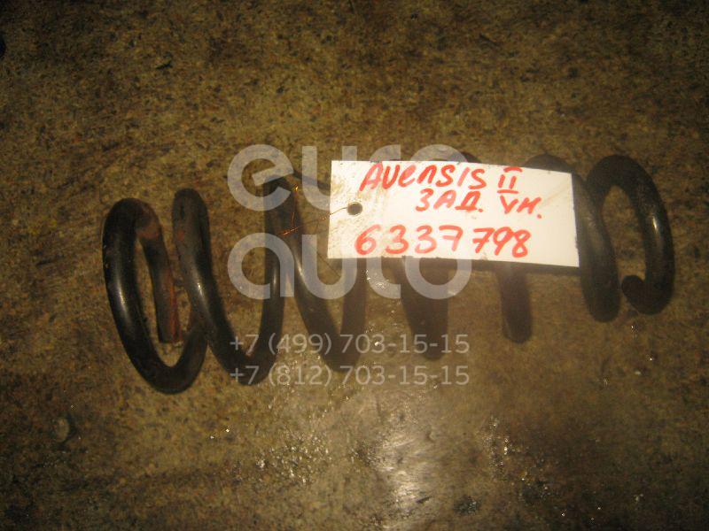 Пружина задняя для Toyota Avensis II 2003-2008 - Фото №1